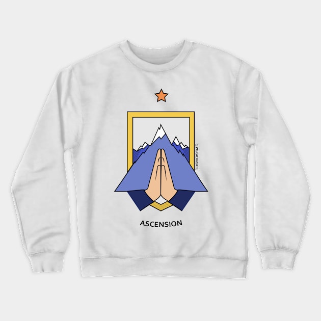 ASCENSION Crewneck Sweatshirt by paucacahuate